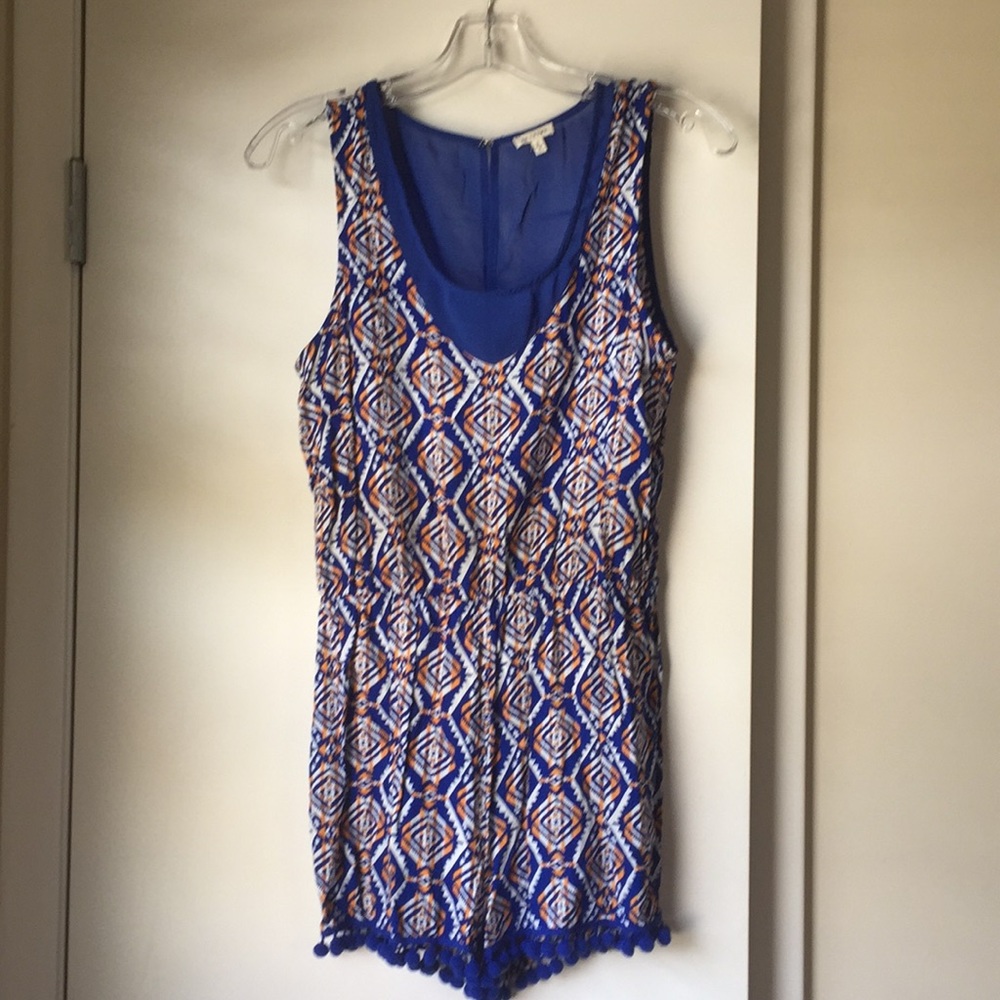 Romper with Pompoms